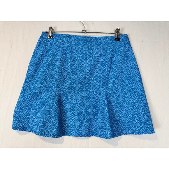 Rip Skirt HAWAII Adjustable Wrap Skirt Size Small Blue Patterned - Picture 2 of 4